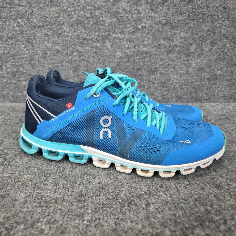 On-Running Cloud Flow Women's sz 8 Malibu / Curacao Blue Running Shoe Sneaker